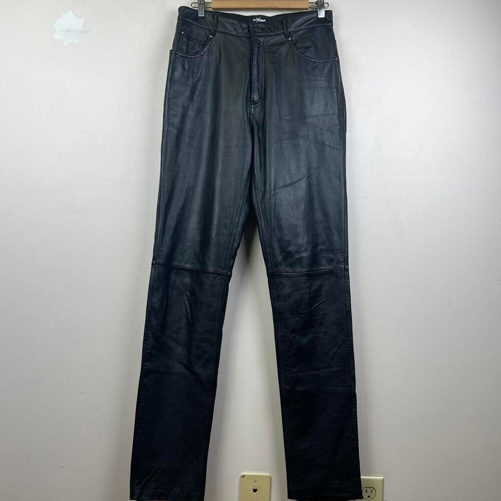 Wilson's Leather Maxima Black Pants Size 12